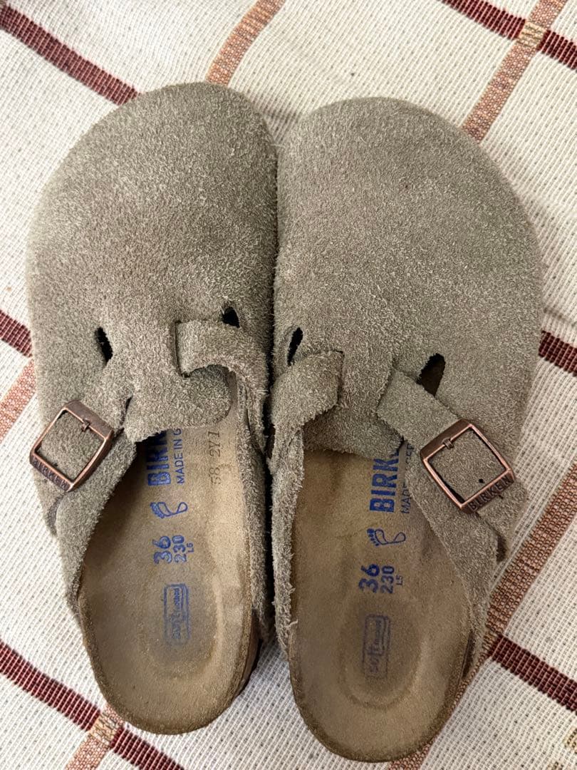 ビルケンシュトック ボストン 36 23cm トープ