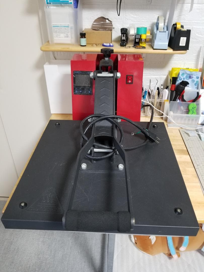 熱転写プレス機 38cm x 38cm デジタル