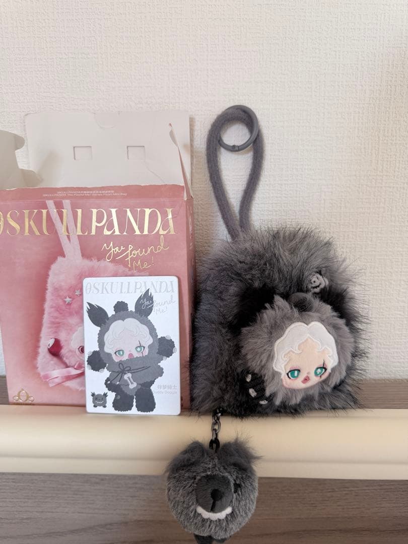 SKULLPANDAミニバッグ シークレット plush mini bag
