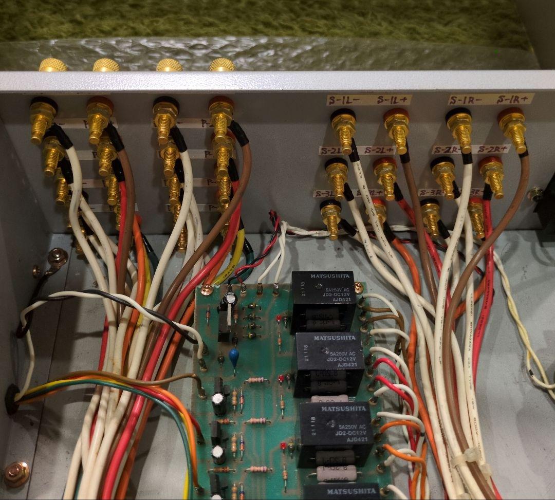 SV-353、サンバレー製自作キットのアンプ、スピーカーセレクター機器