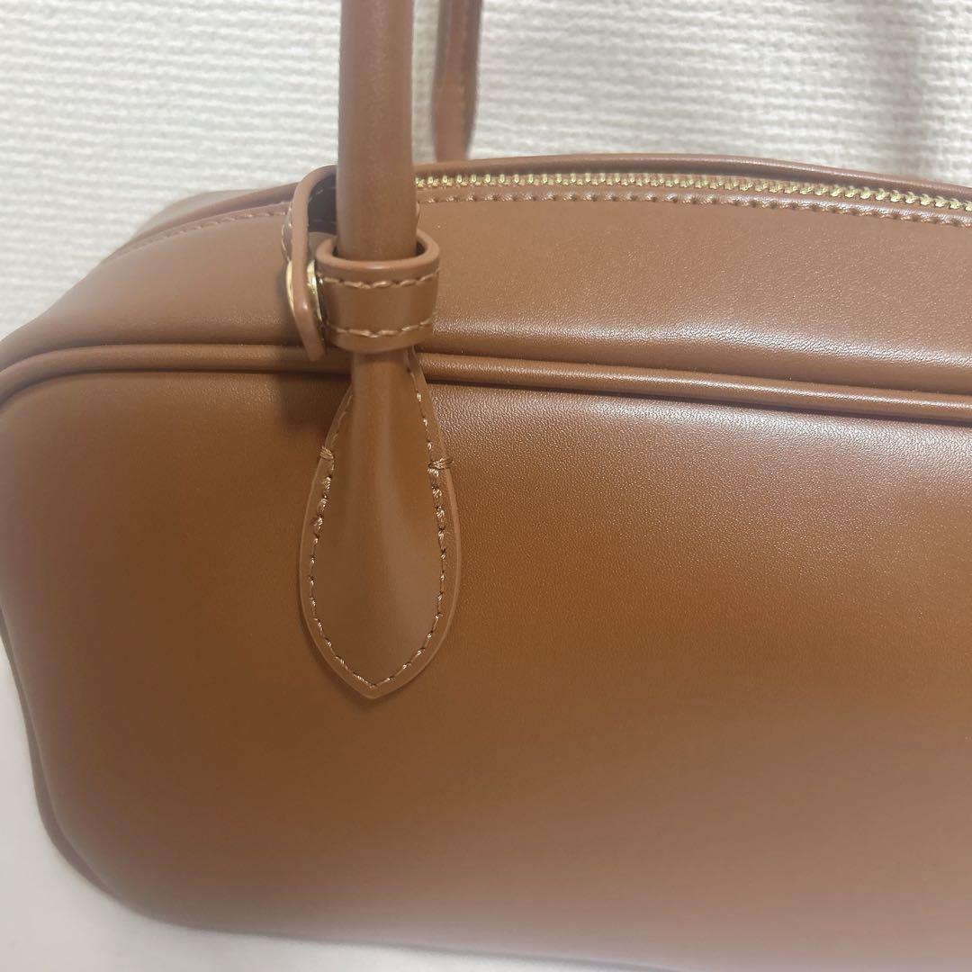 スナイデル　エンボスロゴボストンバッグ