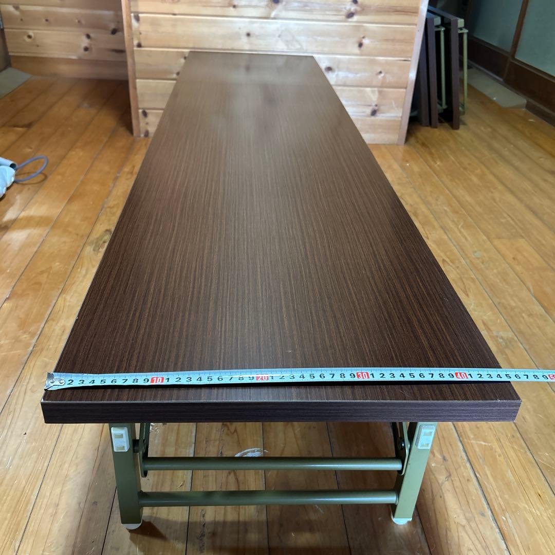 座卓折りたたみテーブル 会議用 長机 会議机 ミーティングデスク まとめ売り4台