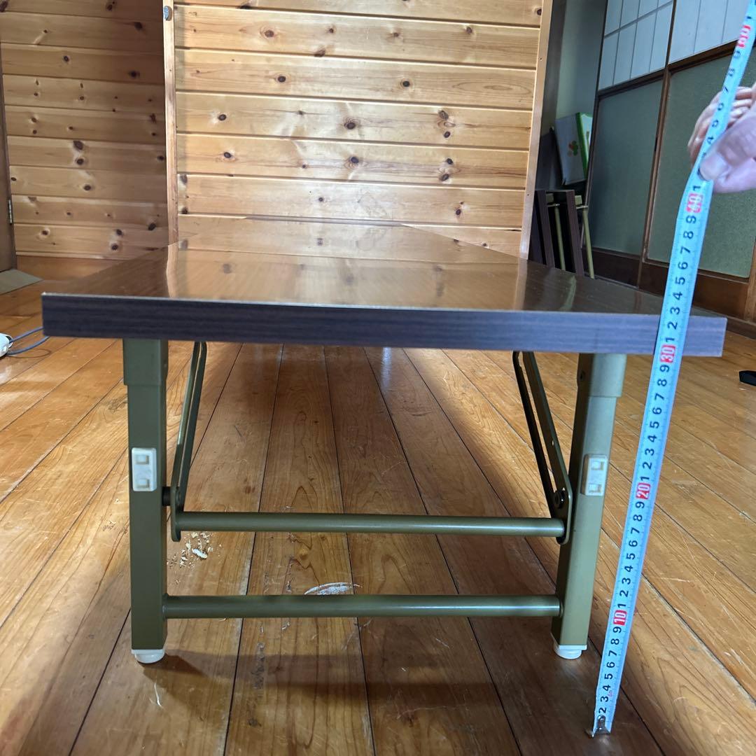 座卓折りたたみテーブル 会議用 長机 会議机 ミーティングデスク まとめ売り4台