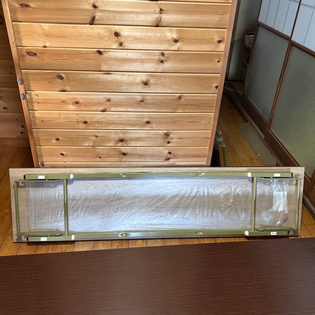 座卓折りたたみテーブル 会議用 長机 会議机 ミーティングデスク まとめ売り4台