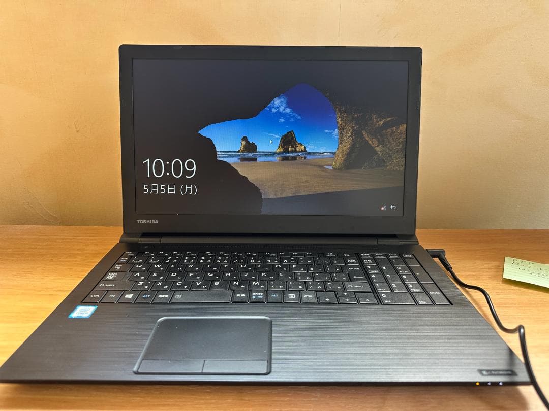 TOSHIBA ノートPC 15.6インチ ブラック すぐにご利用いただけます