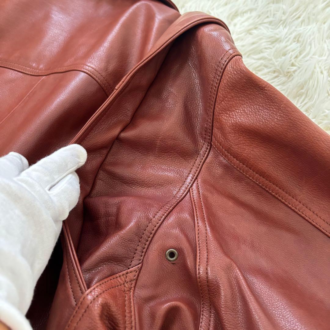 【最終価格】COACH オールドコーチ レザージャケット ブルゾン 本革0976