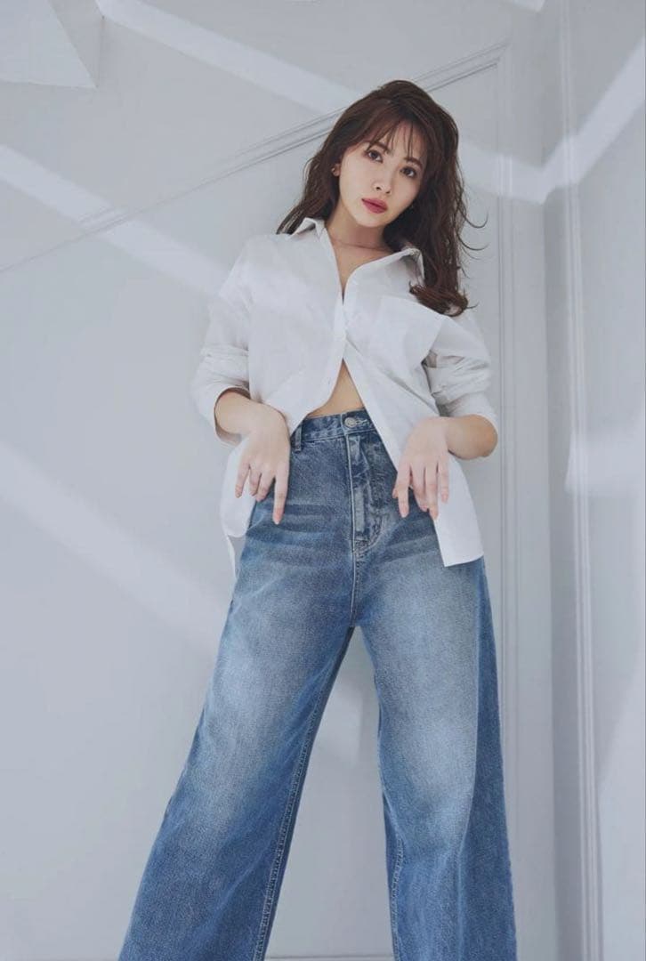 パンツ Herlipto Milano Wide Straight Jeans 25