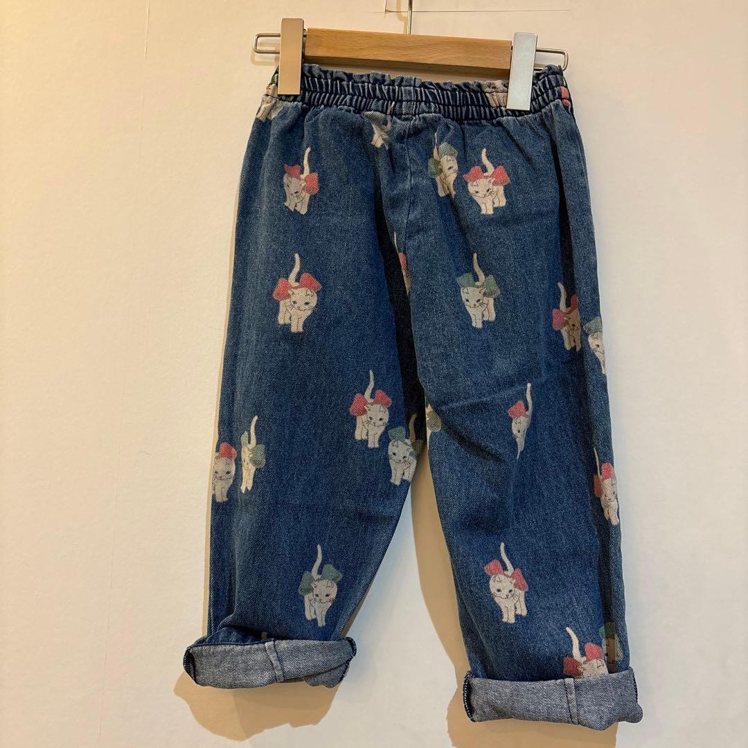 専用コンゲススロイド　猫ちゃんデニム　4yサイズのみ　新品未使用