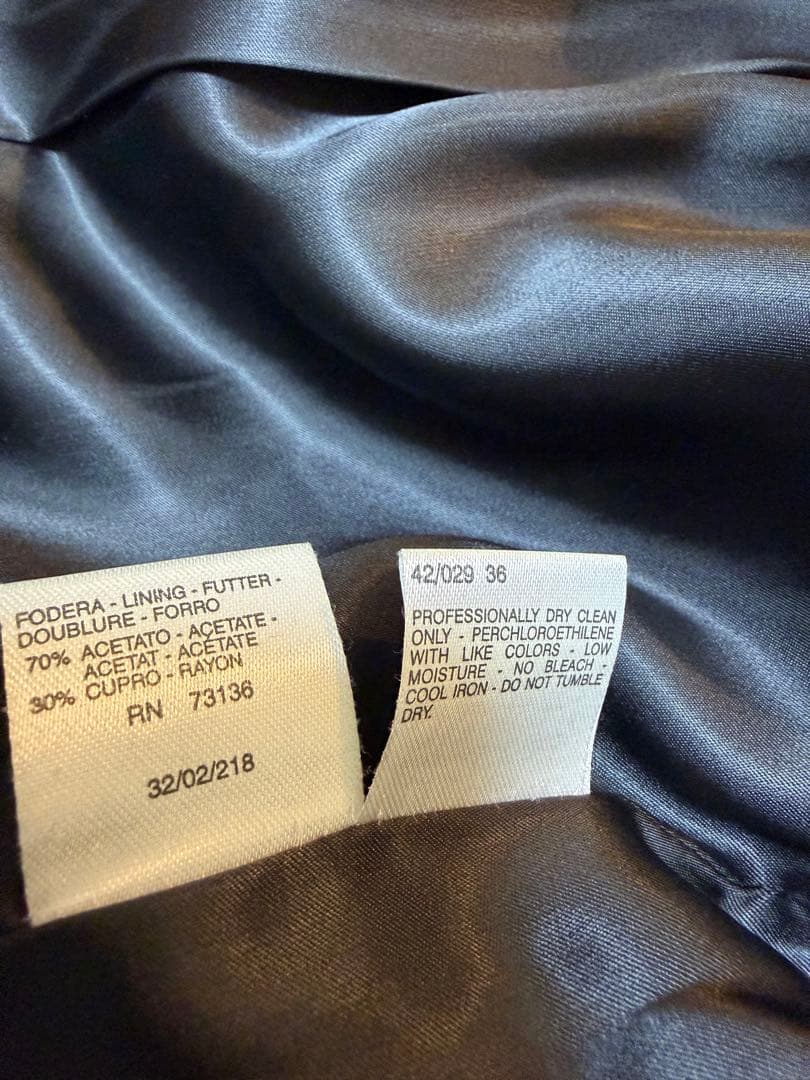 MaxMara ダークグレー コート サイズJI36