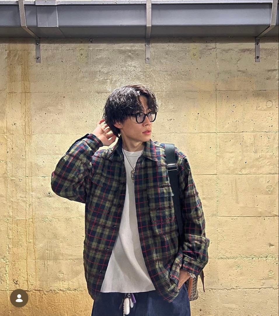 thisisneverthat チェックシャツ