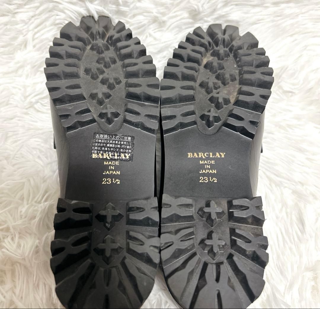 ✨新品級✨バークレー BARCLAY タンクソール ビットローファー　ブラック