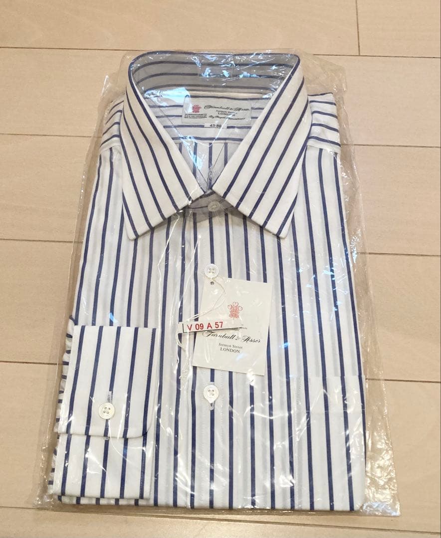 新品 Turnbull＆Asser シャツＸＬ