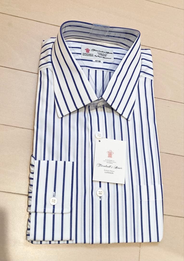 新品 Turnbull＆Asser シャツＸＬ