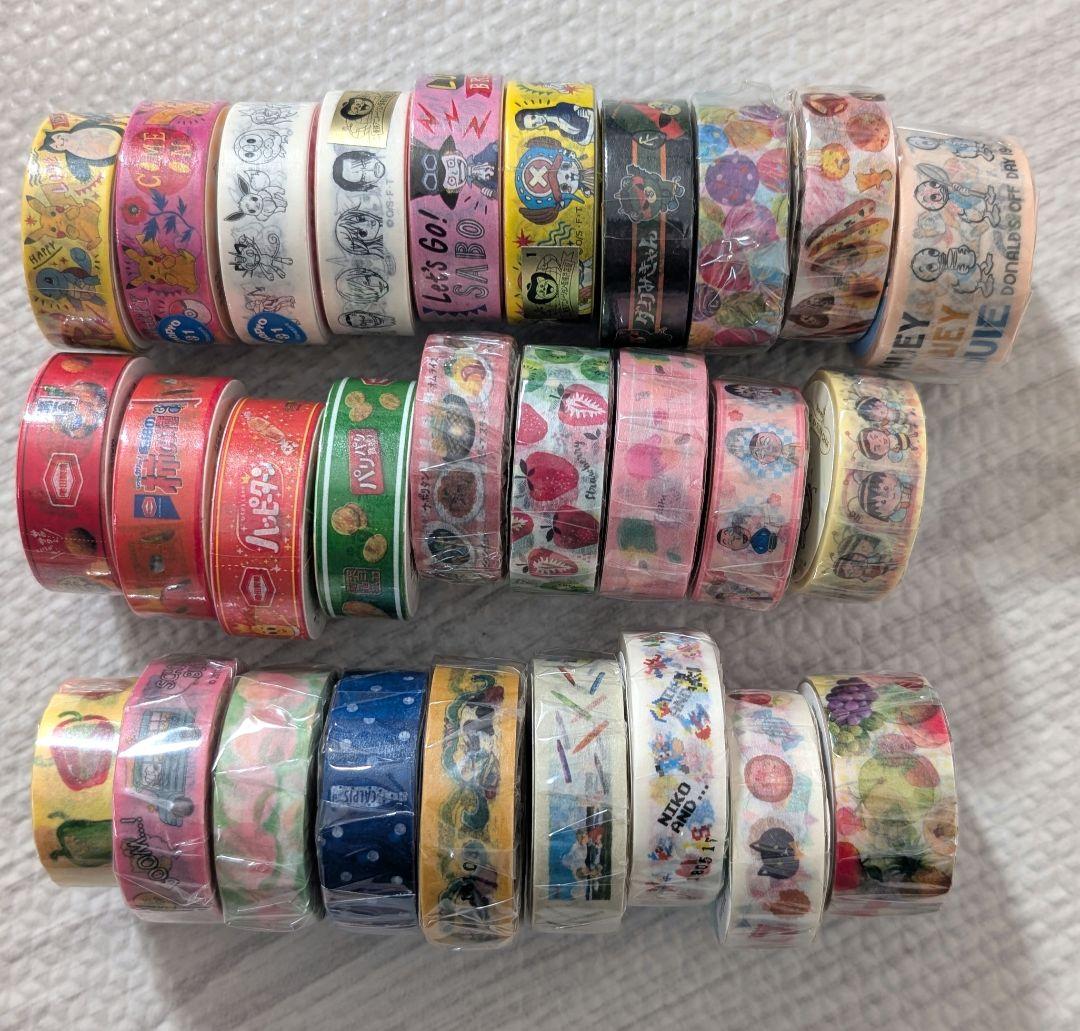 新品未使用 マスキングテープ 大量 まとめ売り 約140個