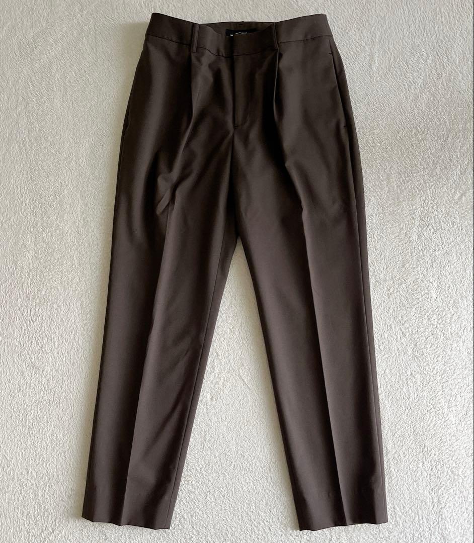 美品☆ green label relaxingパンツスーツ ノーカラー手洗い可