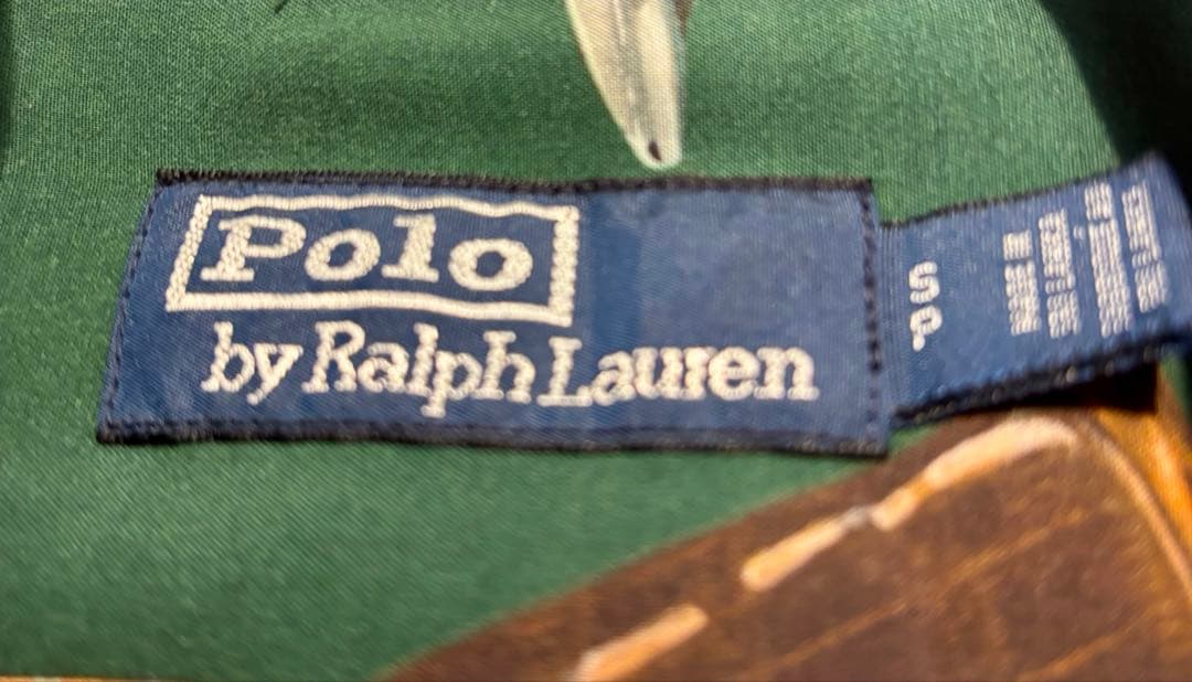 POLO RALPH LAUREN カジノポーカー柄アロハシャツ