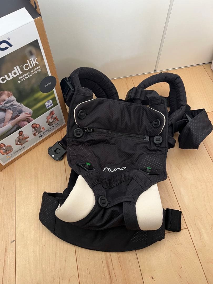 NUNA CUDL clik抱っこ紐 キャビア