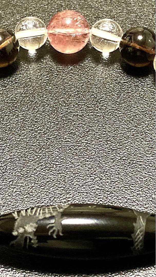 koko　天地幻の希少石と選定皇帝黒龍幻神天珠の神ブレス　〜天照龍神5〜