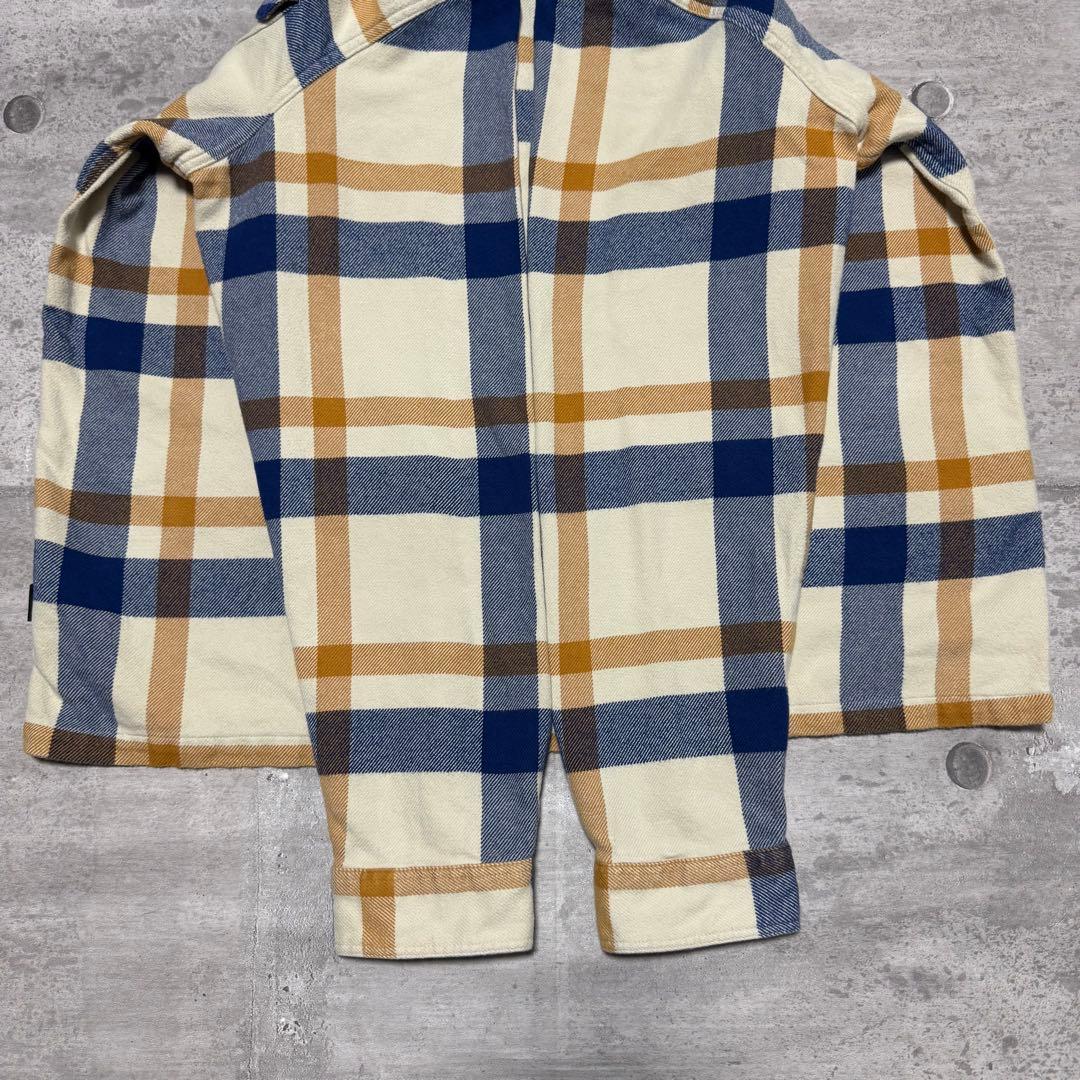 patagonia 15年製 フィヨルドフランネルシャツ クリーム ネルシャツ