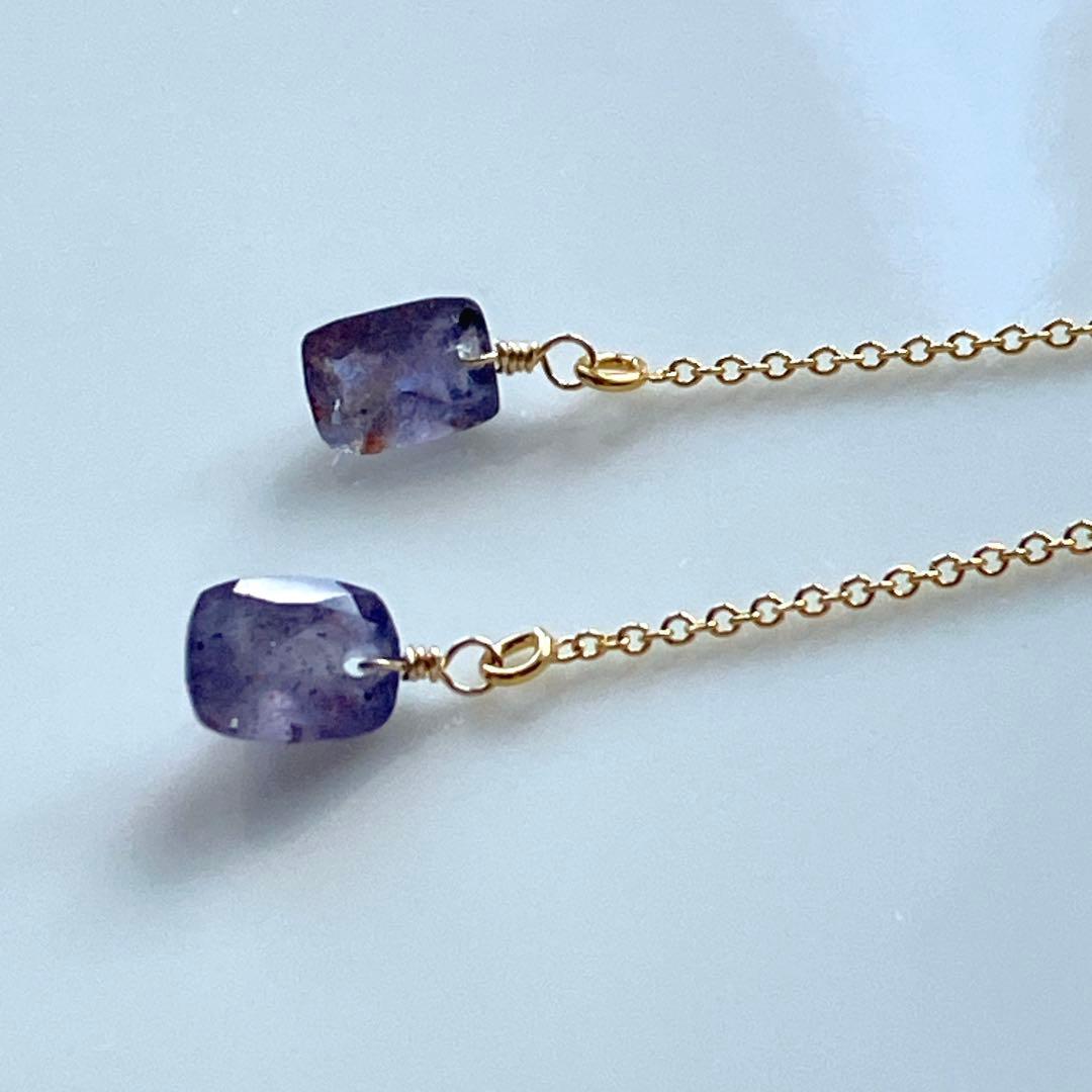 クーロ◆高品質✧アフガナイトアメリカンピアス✧silver925