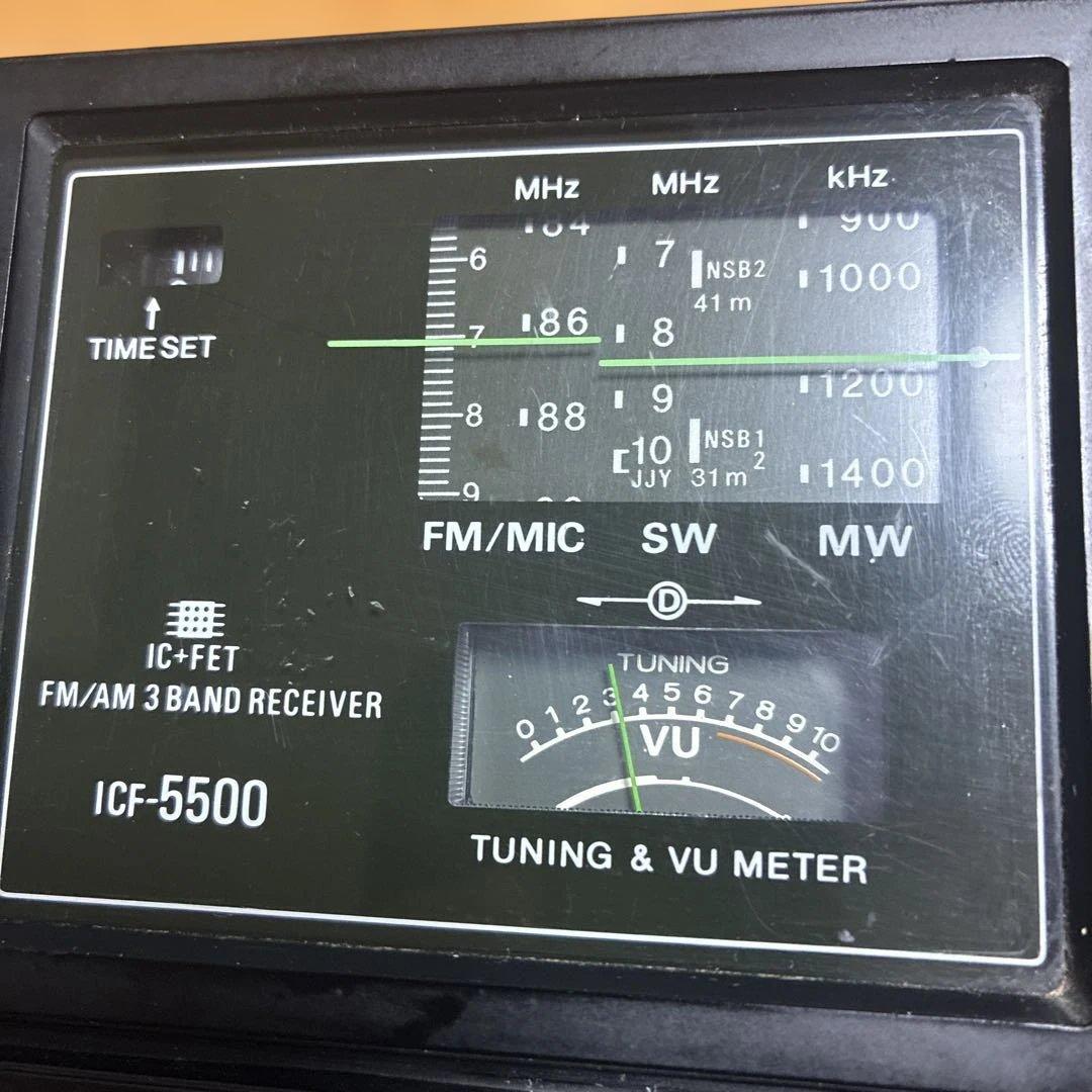 ラジオ・コンポ SONY ICF-5500