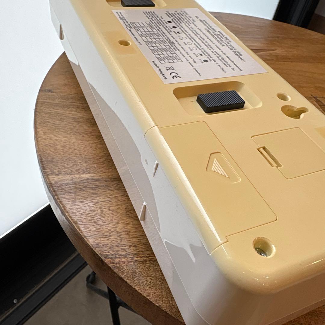 TWEMCO トゥエンコ 置き掛け兼用時計 BQ-38 ホワイト