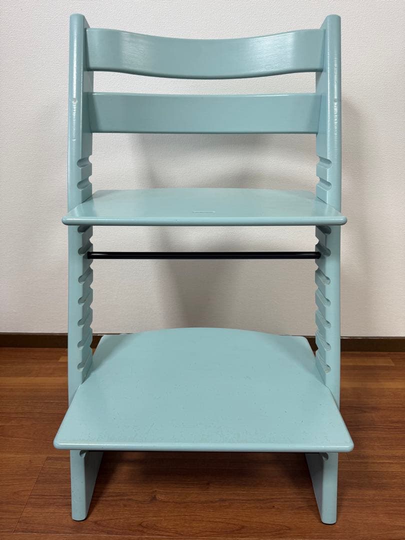 【希少・アクアブルー】stokke ストッケ トリップトラップ　シリアル4
