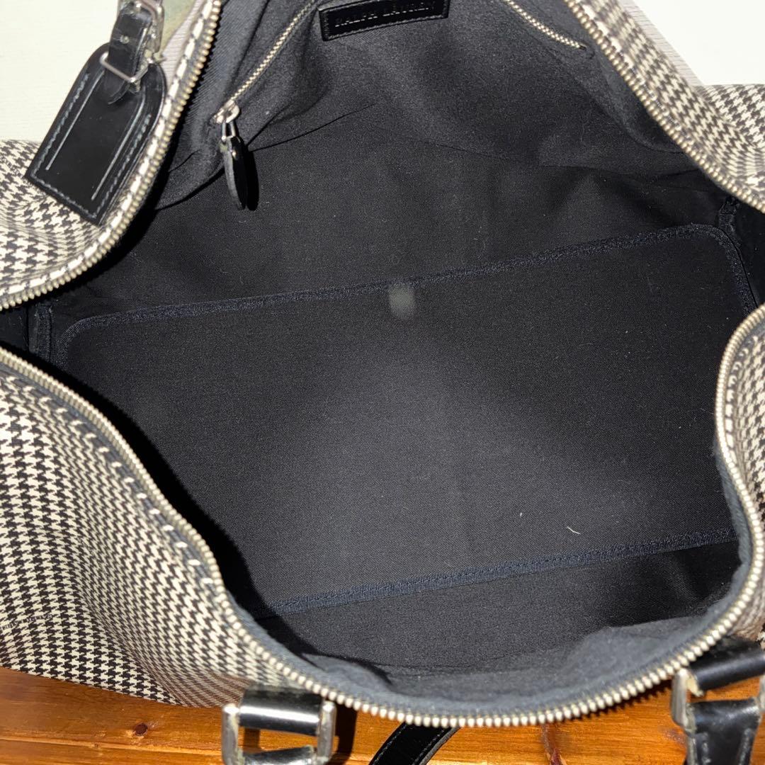 RALPH LAUREN ラルフローレン　千鳥柄　2WAY ボストンバッグ