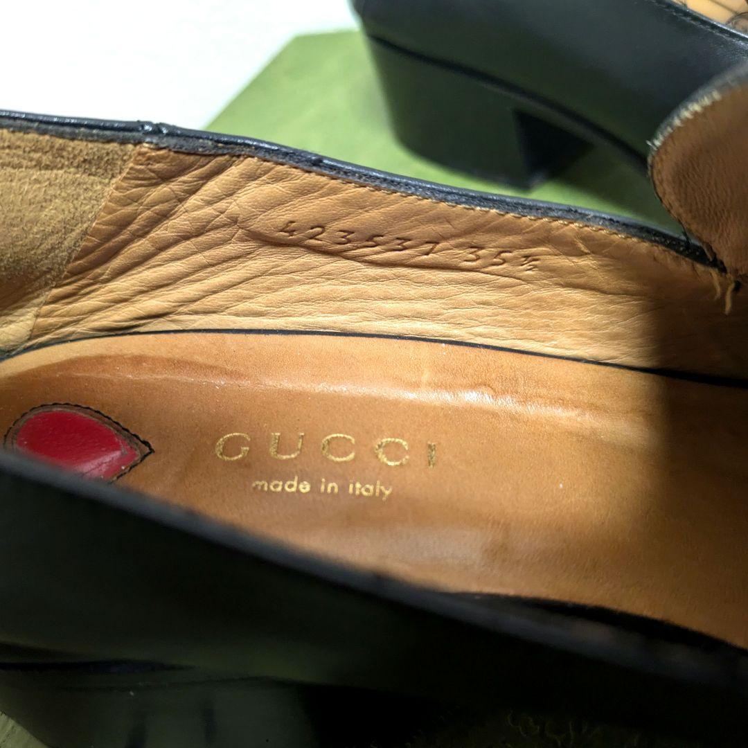 GUCCI　パンプス　マーモント　黒　35 1/2