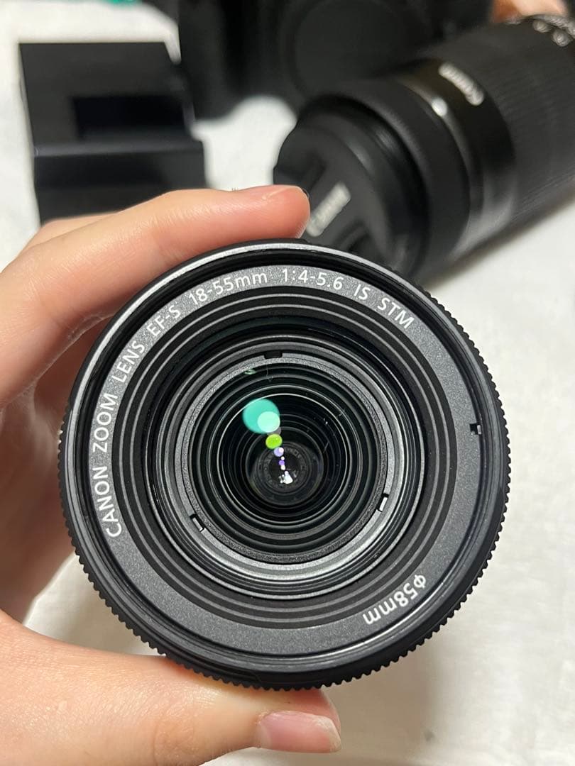 Canon EOS Kiss X9i ブラック ダブルレンズ