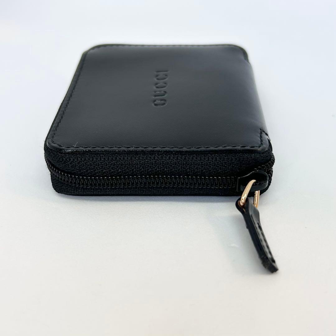 【新品同様✨️箱付きGUCCI】 グッチ ケース レザー 財布 小銭入れ