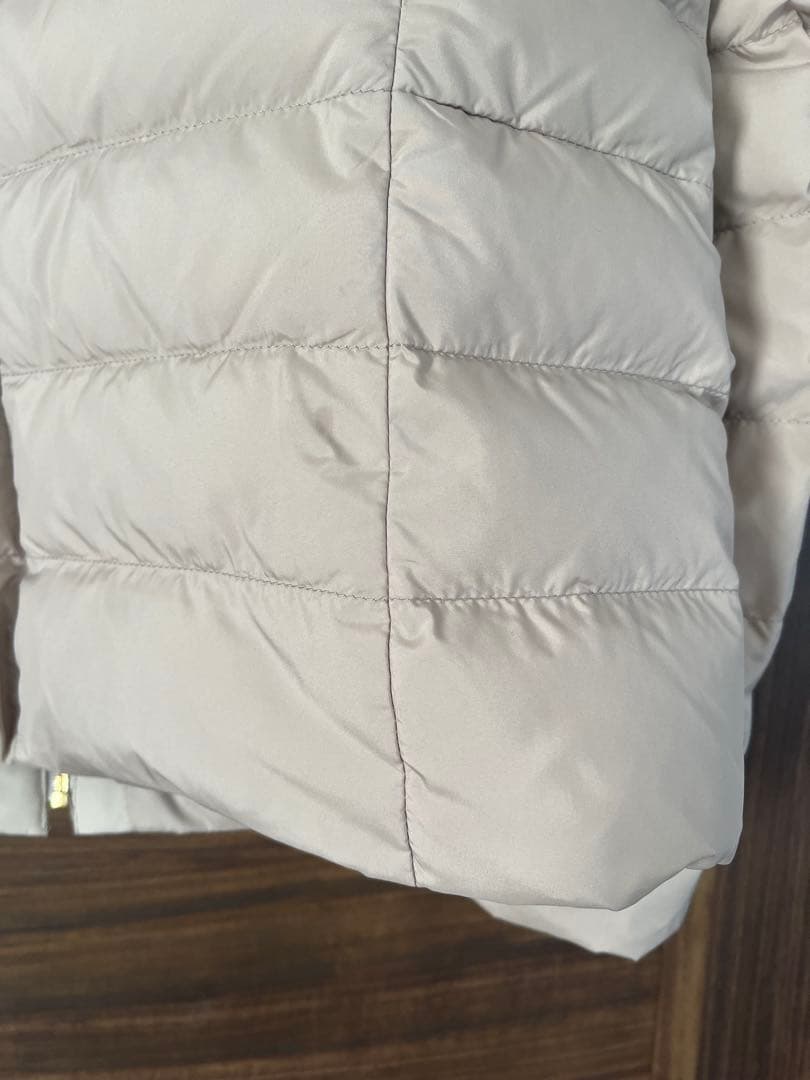 ベージュ ダウンジャケット XSサイズ　anysis