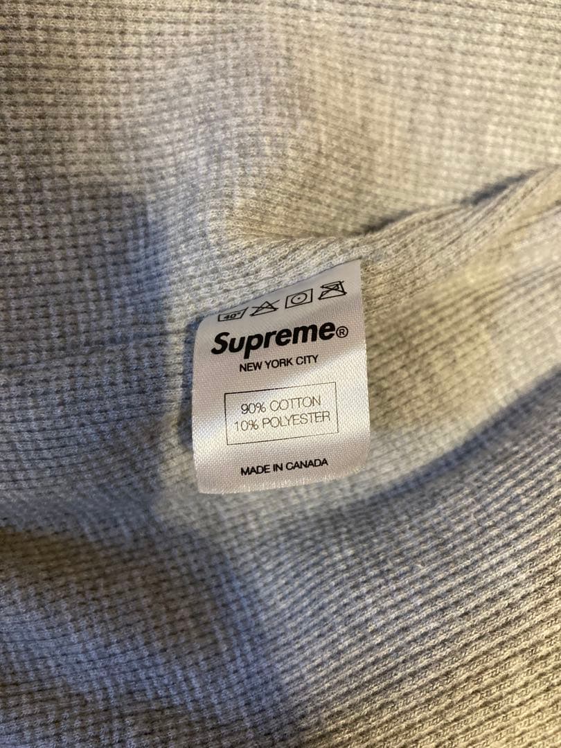 初期 supreme Arc Logo Thermal ZipUp Hoodie