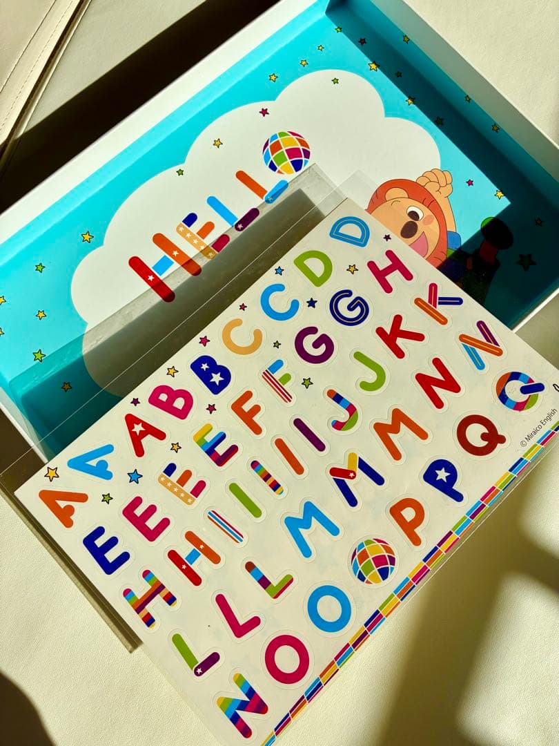 MiraiCo English Box 幼児向け知育玩具　ミライグリッシュ