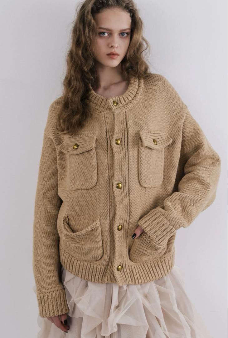 THE TOE ザトゥー Residenz Knit Cardigan