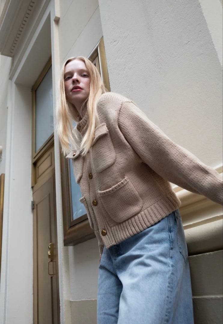 THE TOE ザトゥー Residenz Knit Cardigan