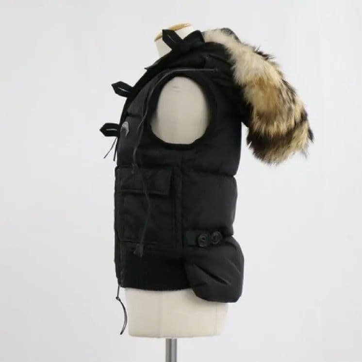 DSQUARED2 高級ファー&リアルダウン ベスト 42 希少 d22