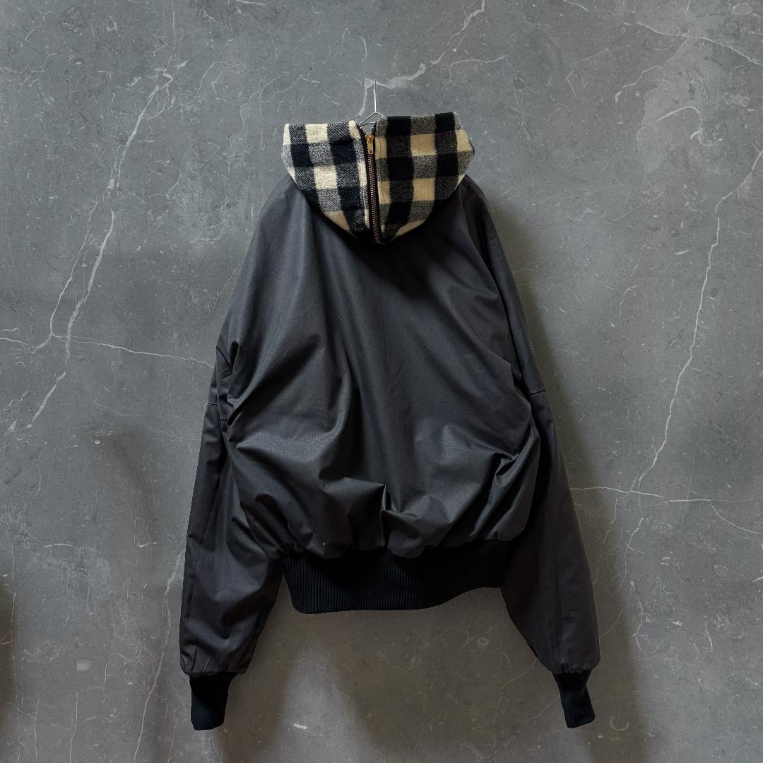 60s-70s TALON リバーシブル ウール×ナイロン ジャケット 42