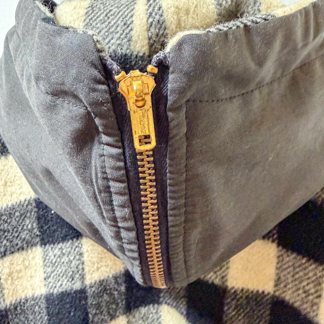 60s-70s TALON リバーシブル ウール×ナイロン ジャケット 42