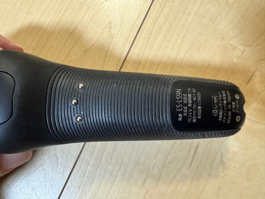 パナソニック ラムダッシュ 6枚刃 洗浄器付きES-LS9N-K