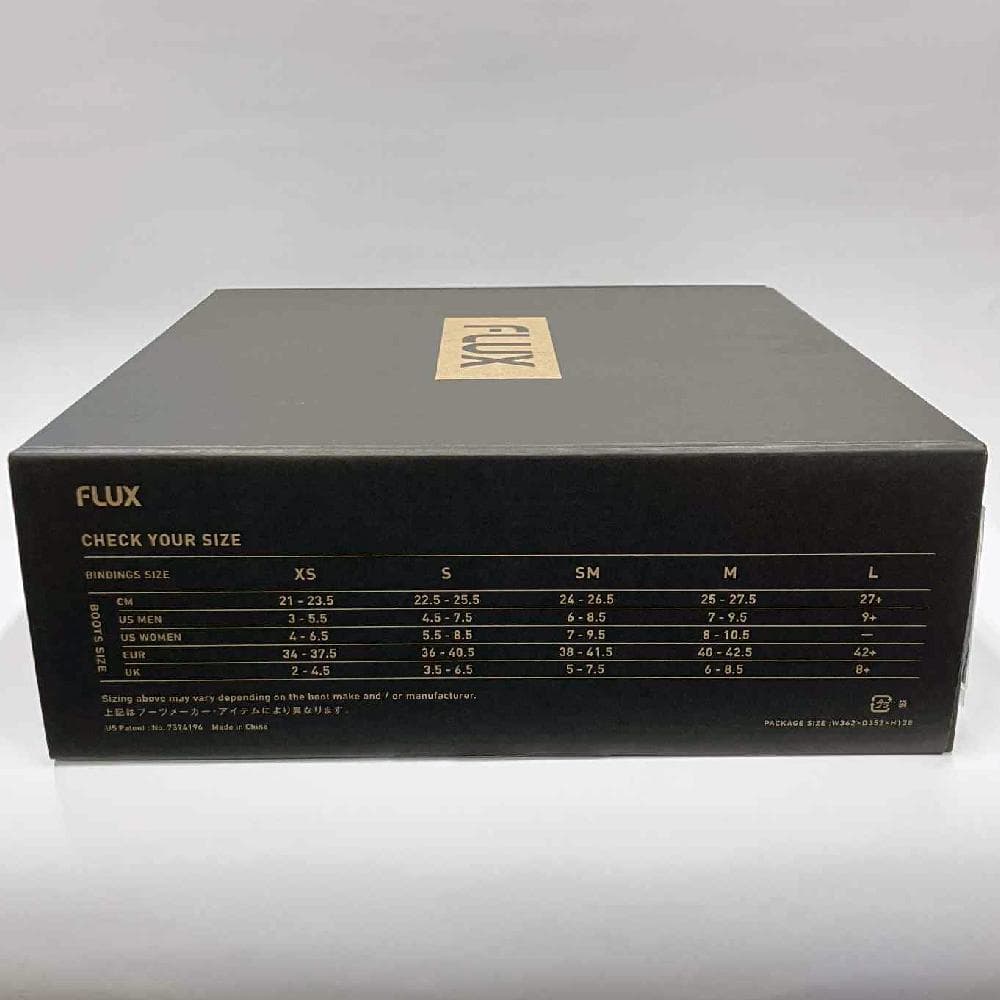 【新品】24-25 FLUX XF size M フラックス ビンディング
