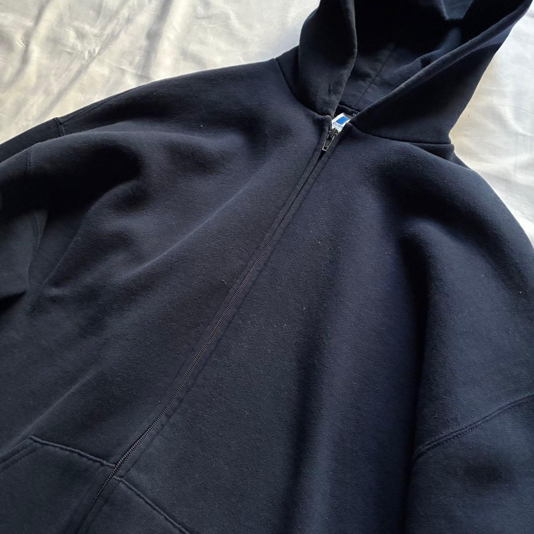 古着　90s　RUSSELL　スウェット　ジップアップパーカー　USA製