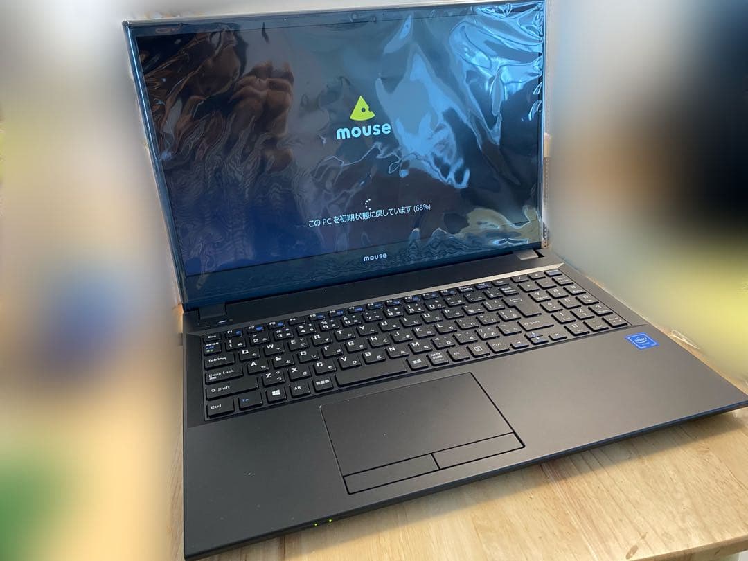 【未使用】mouse F5-celeron Windows10 Office付き