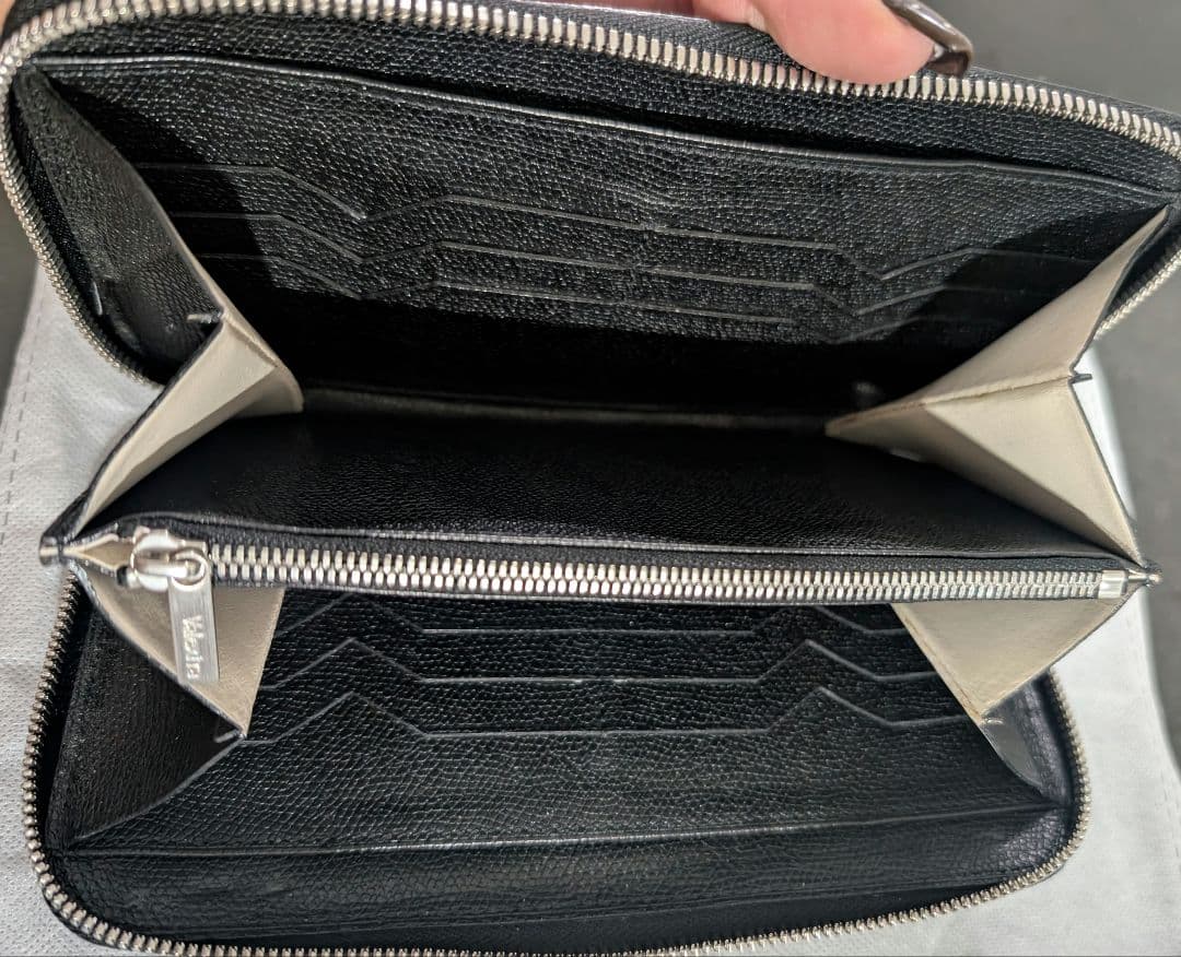 Valextra ジッパーウォレット 長財布