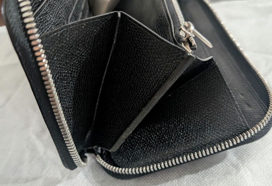 Valextra ジッパーウォレット 長財布