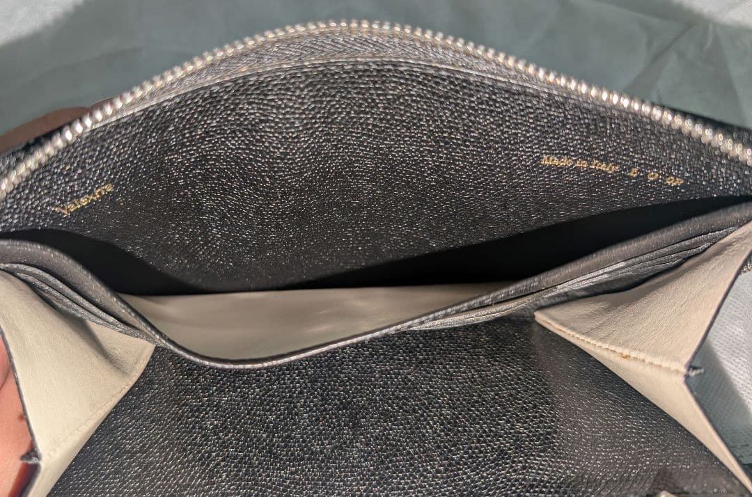 Valextra ジッパーウォレット 長財布