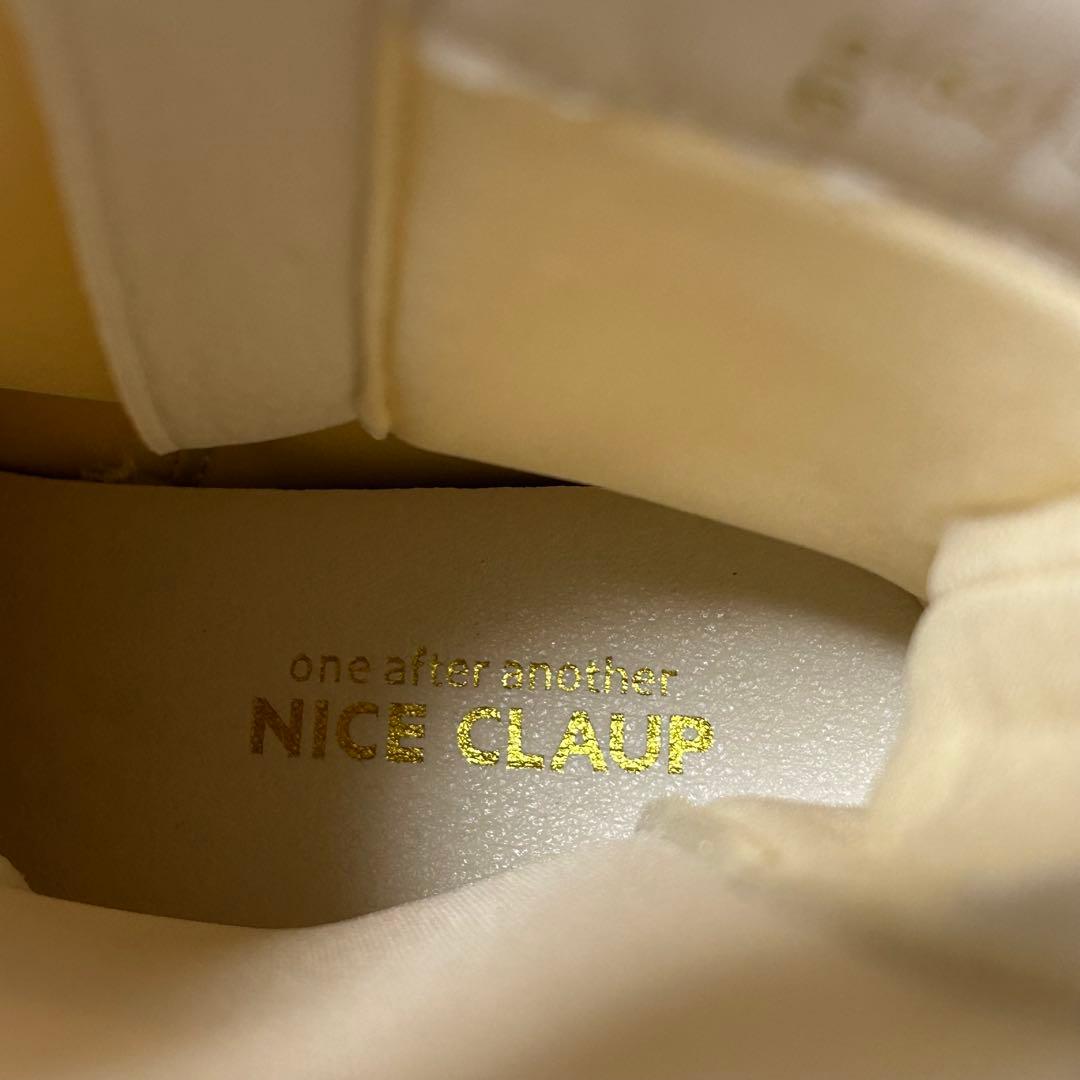 【マイナス3キロ見え】サイドゴア ボリュームソールショートブーツ ナイスクラップ