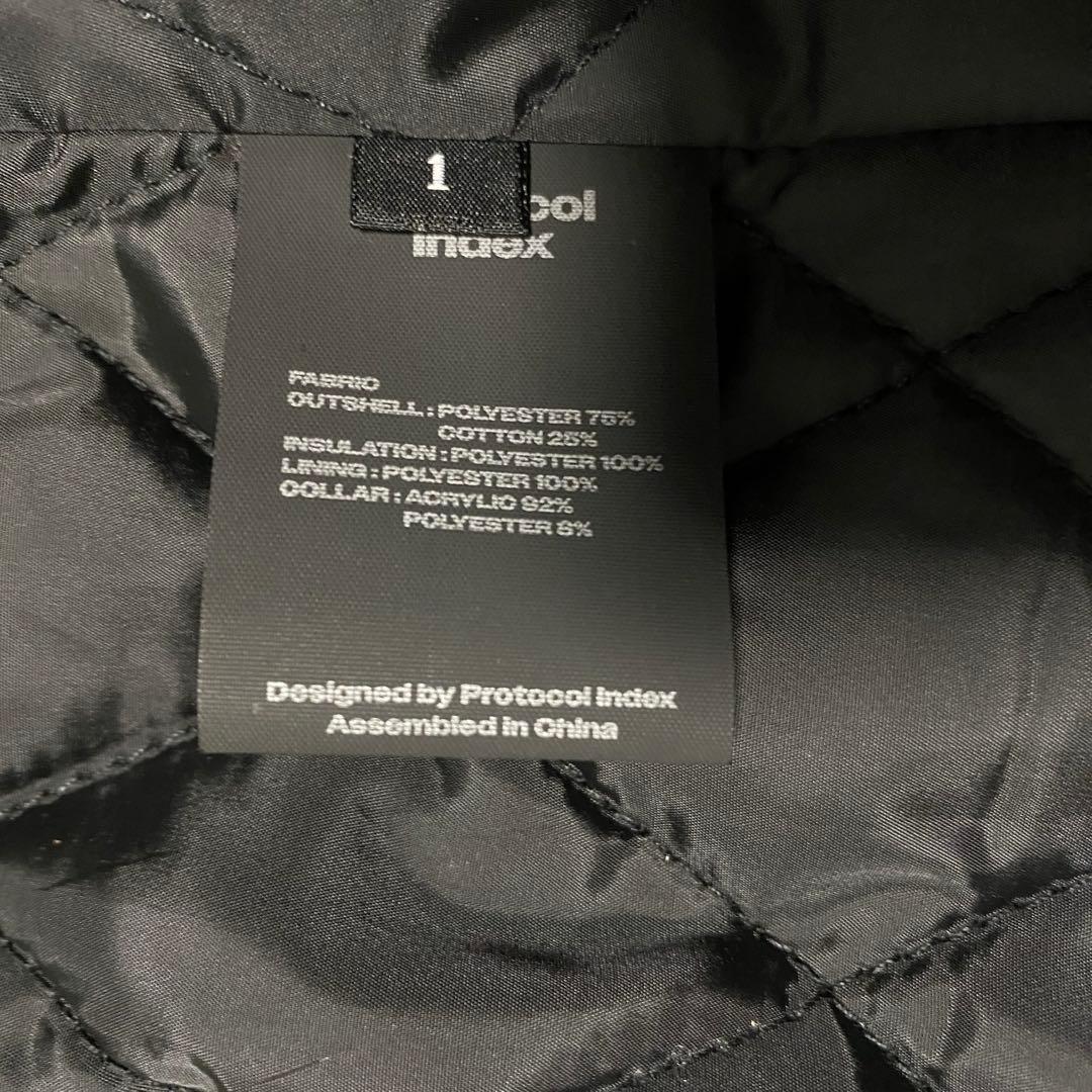 ジャケット・アウター Protocol Index FUR FLANNEL JACKET RED