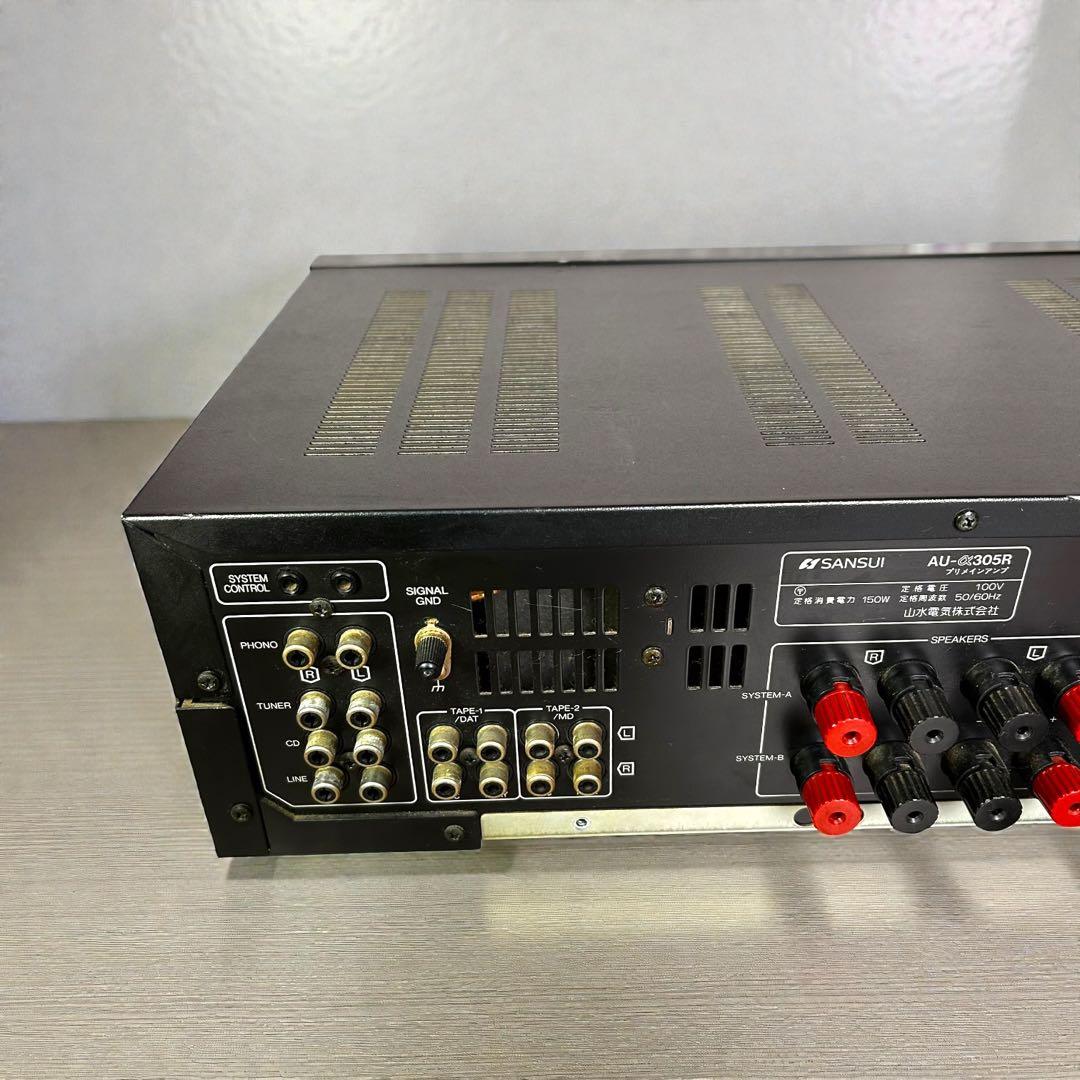 ヴィンテージ品✨Sansui AU-α305R 名機αシリーズ プリメインアンプ