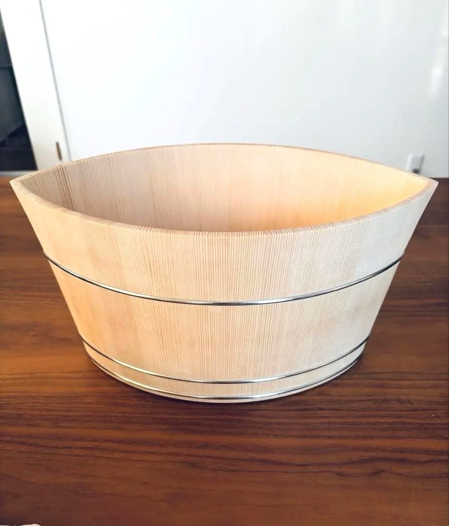 【新品未使用】中川木工芸　高野槇 シャンパンクーラー このは [sa-006]